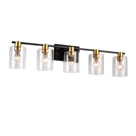 Vintage Vanity Light Fixture (Option: Matte Black)